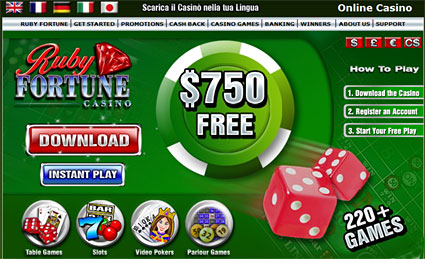 Visit Ruby Fortune Online Casino Now!